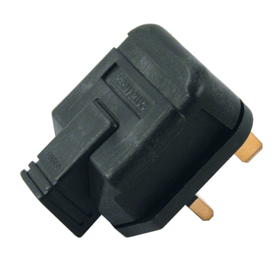 Masterplug 13 Amp 240V Black Hard Plastic Type Household Plug