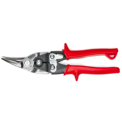 Wiss M1R Aviation Compound Tin Snips Left Cut Red Handle Metal Shears