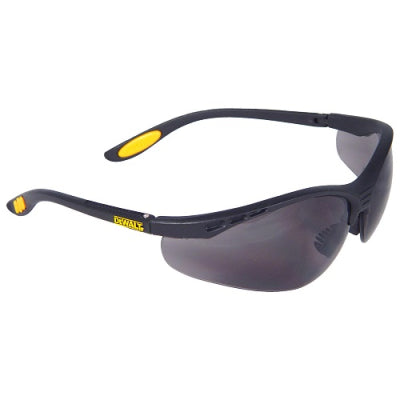 Dewalt DPG58-2D Reinforcer Smoke Lens Protective Safety Glasses Specs