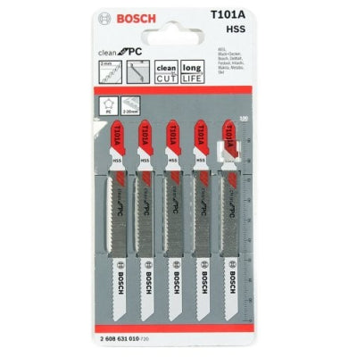 Bosch Jigsaw Blades T101A Special for Acrylics Perspex Polycarbonate Pack of 5