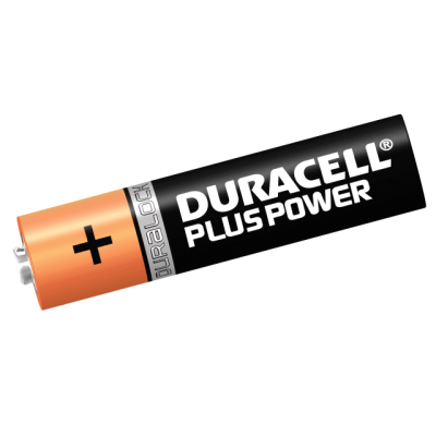 Duracell AAA MN2400 Plus Power Batteries Pack of 4