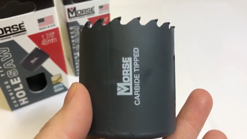 Learn about our Morse Carbide Tipped Hole Saws in our new video