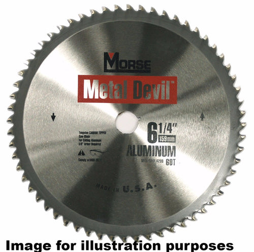 159mm (48 Tooth) Steel Cutting Metal Devil TCT Circular Saw Blade