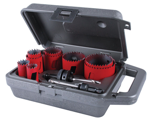 11 Piece "Maintenance" Bi-Metal MHS Hole Saw Kit