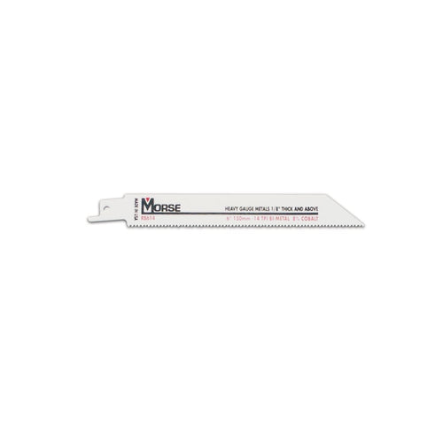 Metal Cutting - 150mm (6") -  14TPI Master Cobalt Reciprocating 0.9mm (.035") Saw Blade