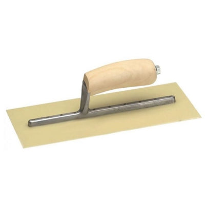 Marshalltown M2161 Texturing Trowel 11-1/2" x 5" Plastic Blade Wooden Handle