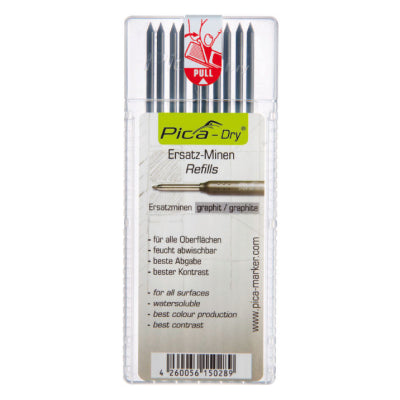Pica DRY Pencil Refills For 3030 Long Life Markers 10 x Graphite Leads 4030