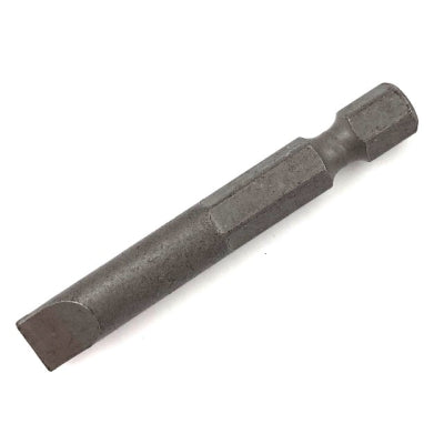 1/4 Hex Drive Slotted Power Bit 1.0 x 7.0 x 50mm