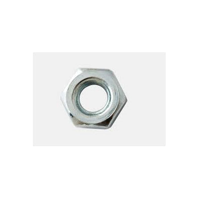 M5 BZP Bright Zinc Plated Full Hexagon Nut Hex Steel Fixing