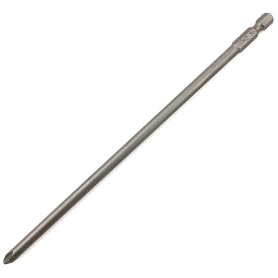 PTI PH2 x 200mm Extra Hard 1/4" Hex Screwdriver Bit