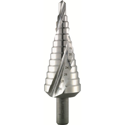 Alpen 4.0 - 20mm HSS Cobalt Step Drill Hole Cutter for Sheet Metal Stepped Cone