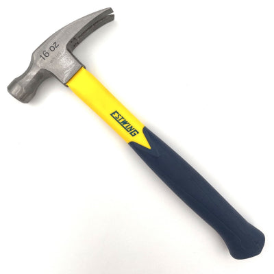 Estwing 16oz Fibreglass Shaft Sure Strike Straight Claw Nail Hammer EMRF16S