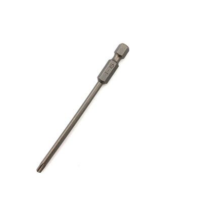 PTI T15 x 90mm 1/4" Hex Tamper Proof Screwdriver Bit