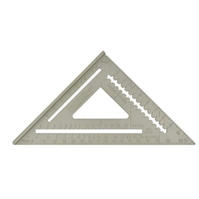 Johnson 12" Aluminium Roofing Rafter Angle Square C/W Book