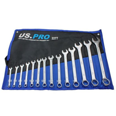 14PC METRIC COMBINATION SPANNER SET 6 - 26MM