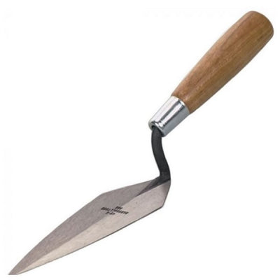 Marshalltown Philadelphia M4545 4 1/2" x 2 1/4" Pointing Trowel Wooden Handle