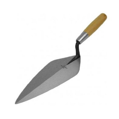 Marshalltown M3310 10" London Pattern Brick Trowel Wooden Handle