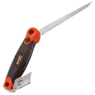 Swanson SVK667 Savage Folding Jab Saw for Drywall,Plasterboard,PVC, Wood,Metal