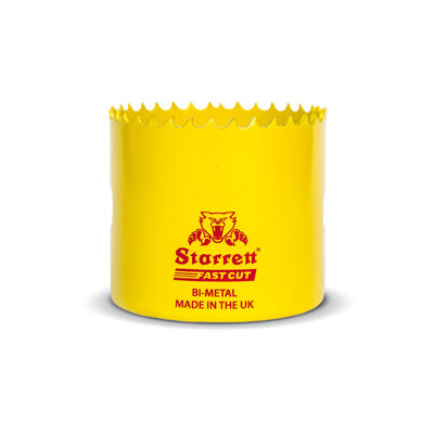 Starrett 56mm Fast Cut HSS Bi-Metal Holesaw cuts Wood Plastic Metal Hole Saws