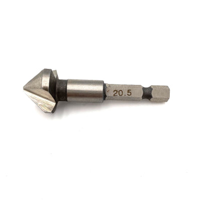 PTI HSS Countersink 20.5mm with 1/4" Shank