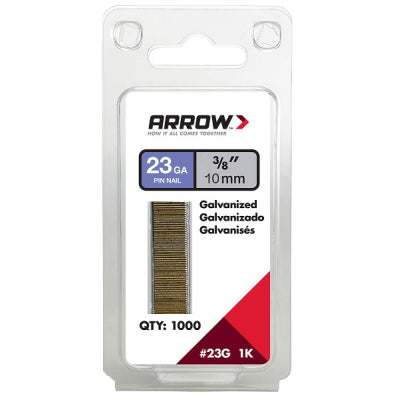 Arrow 23GA Pin Nails 25mm Pack of 1000