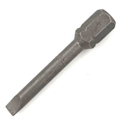 PTI 4.0mm x 0.5mm x 39mm 1/4" Hex Slotted Screwdriver Bit