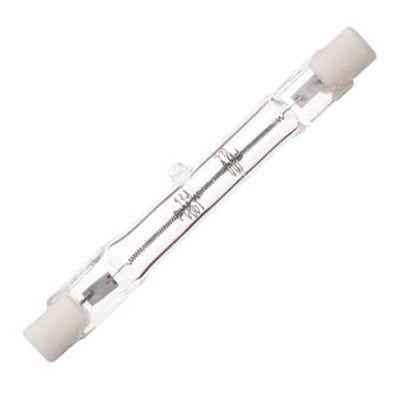 Tungsten Halogen Linear Tube R7s 118mm 110 Volt 300 Watt