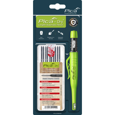 Pica DRY Bundle (1 x 3030 Pencil + 1 x 4050 Refills) Blister Packed