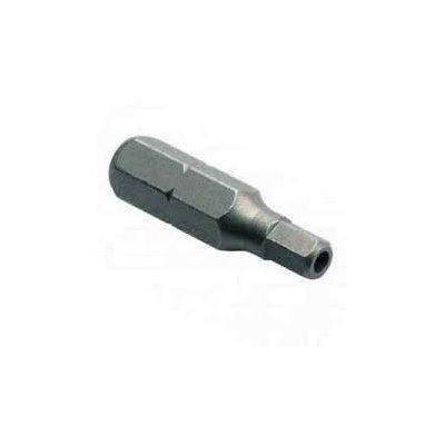 6mm x 25mm 1/4" Hex Security Socket Head Bit